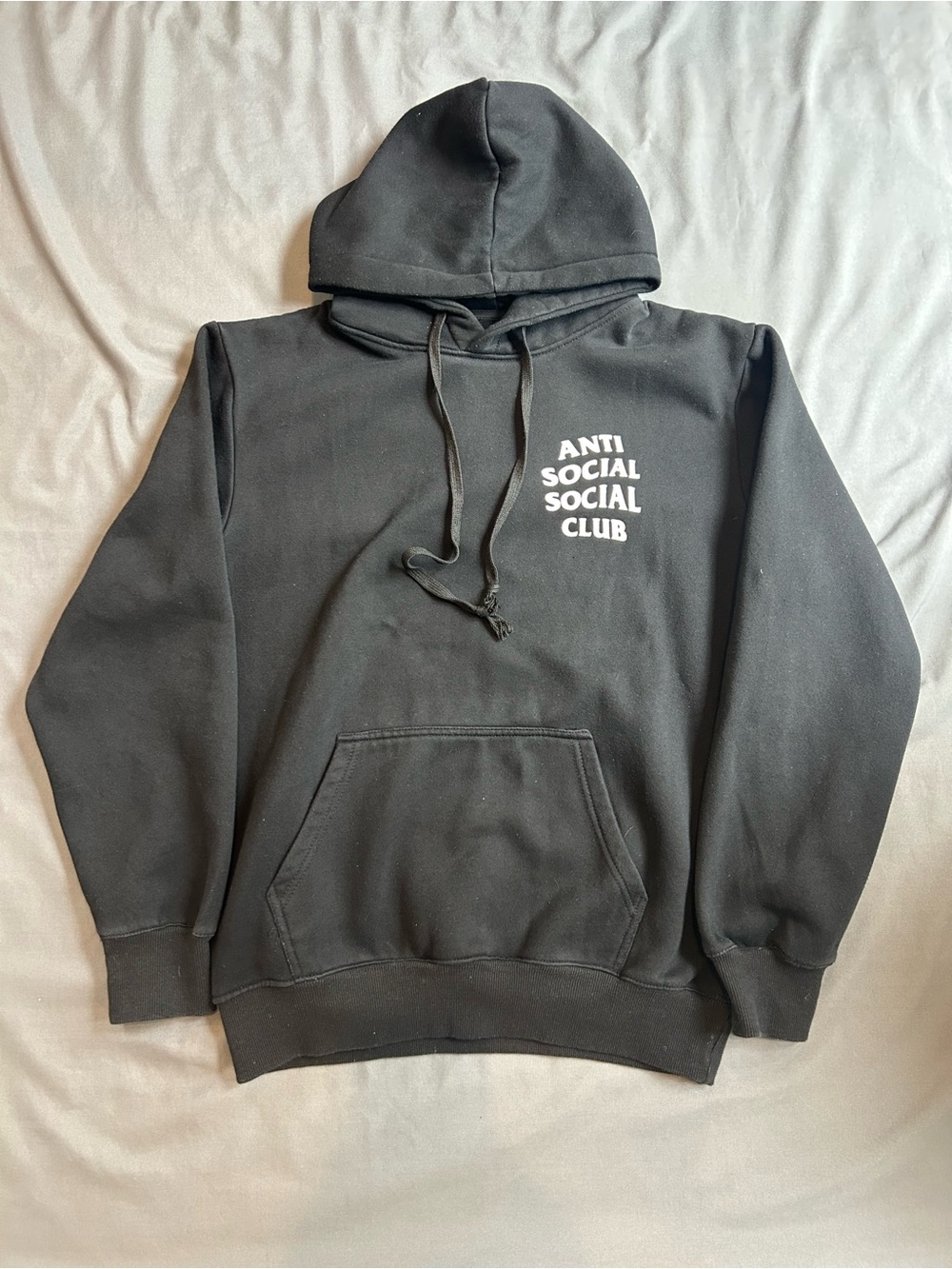 Anti Social Social Club Black Logo Hoodie